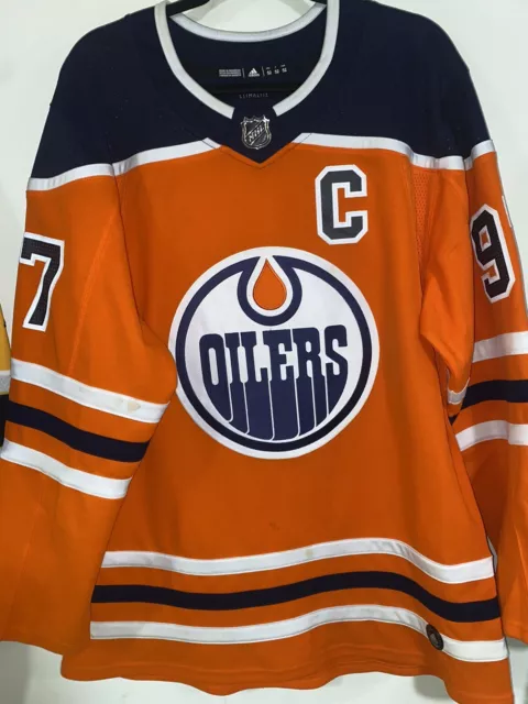 Connor McDavid Heritage Classic Edmonton Oilers 2023 Adidas Primegreen –