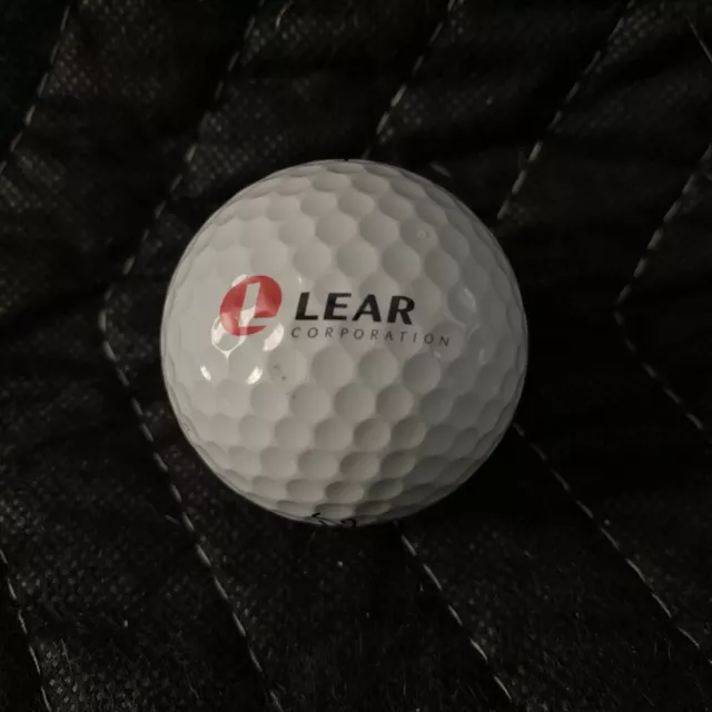 Logo Golf Ball Golfing Advertising Aviation LEAR CORPORATION