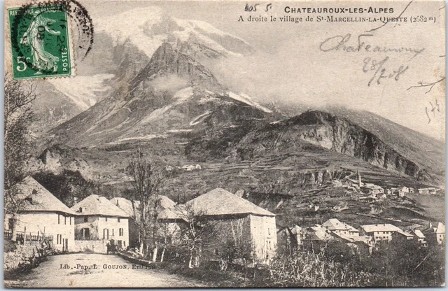 05 SAINT MARCELLIN LA QUESTE - entree du village.