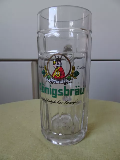 Bierglas 0,25l-Königsbräu Majer Heidenheim/Brenz  G0424