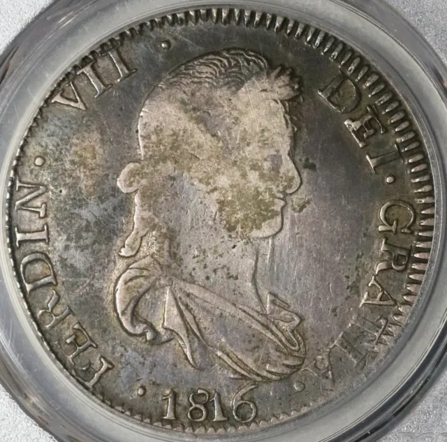1816-Zs PCGS VF30 Mexico 8 Reales War Independence Zacatecas Mint Coin 20022303C