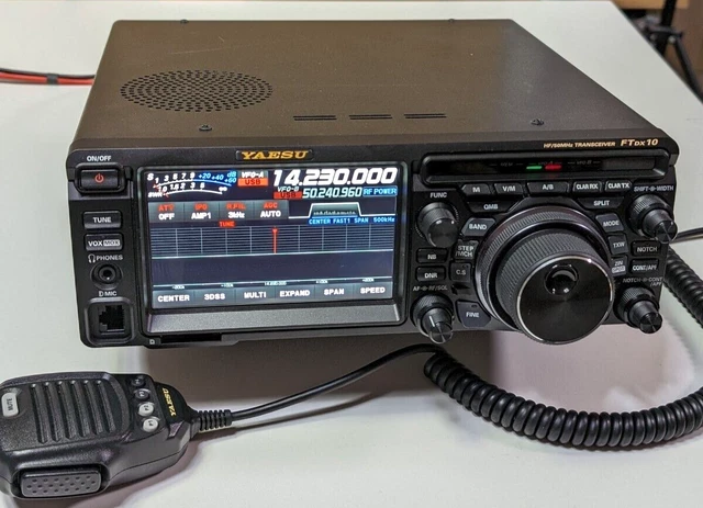 Dx10 Transceiver YAESU FT-DX10 HF/50MHZ 100W SDR Transceiver w/box EUR 1.075,16 ...
