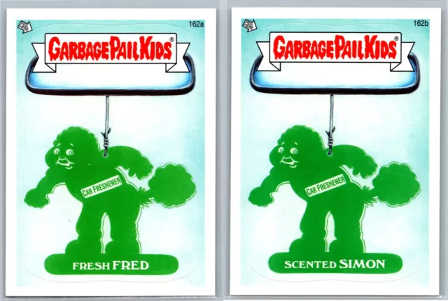 Air Freshener Scented Car Wash Garbage Pail Kids GPK Spoof 2 Card Set