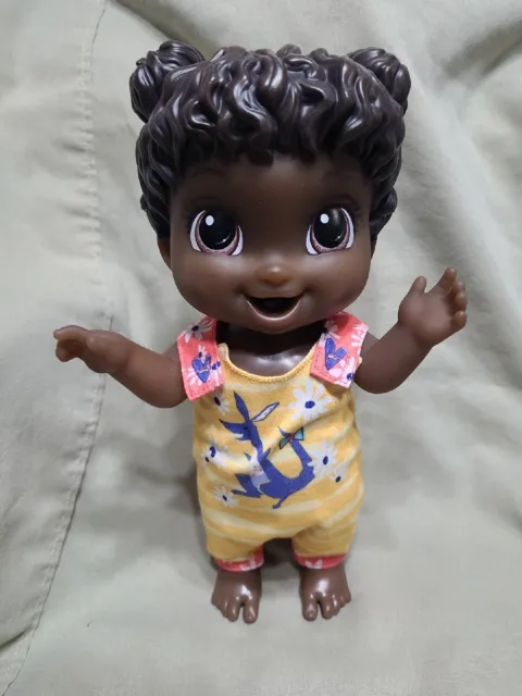 Baby Alive Gotta Bounce African American 2019 Original Clothes Talks Doll (T2)