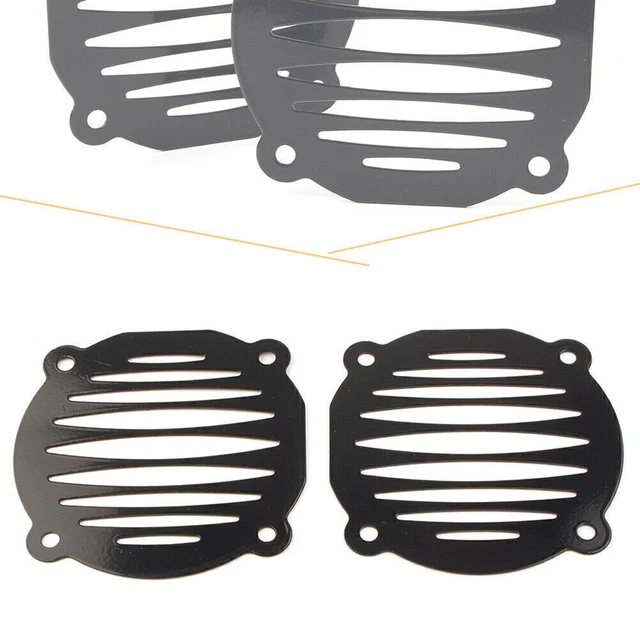 Copertura Altoparlante Moto Griglia per Harley Electra Glide FLHT 2000-2013