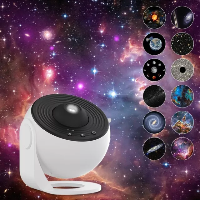 LED Galaxy Projector Starry Night Light Moon Star Sky Nebula Projection Lamp NEW 2