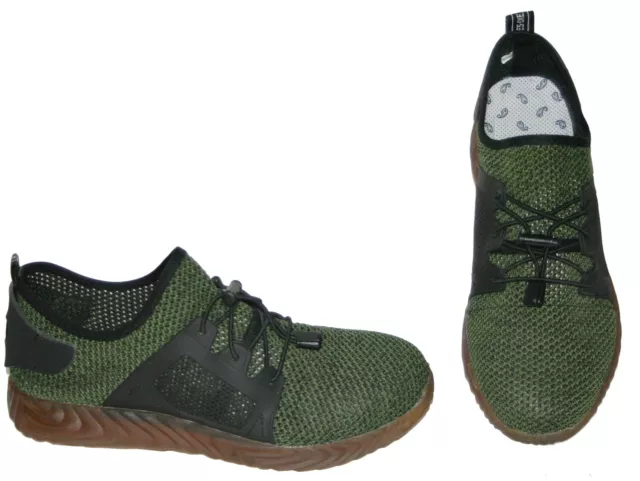 ADIDAS DIE WELTMARKE MIT DEN 3 STRIPES Steel Toe Athletic Shoes Green 45 Men 11