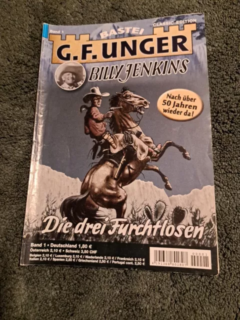 Billy Jenkins Heft 1 • von G.F. Unger • Bastei Classic-Edition