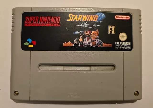 Starwing  FX Super Nintendo  SNES