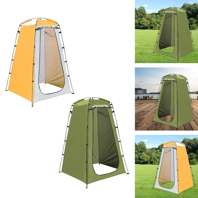 Tenda Pop-Up Portatile Da Campeggio – Verde – Usi Multipli: Doccia, WC, Spogliatoio - Foto 4