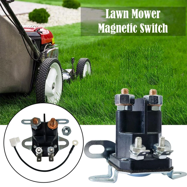 12V Starter Solenoid For Lawn Mowers – OEM Match For Ariens, MTD, Husqvarna, Simplicity-699464