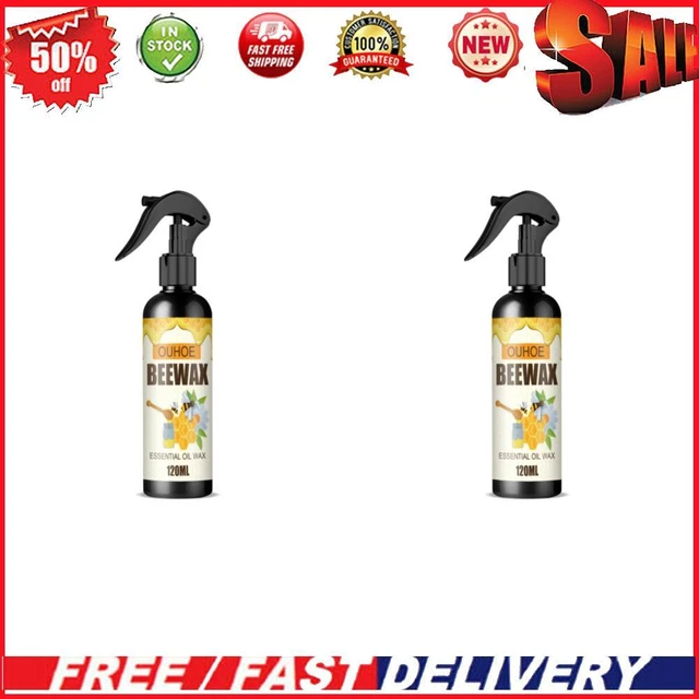 120ml Protezione Mobili Lucidatura Usura Spray Cera d'Api Resistente per Pavimento (A)