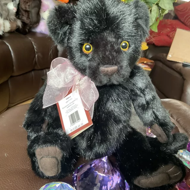 Charlie Bears Chica The Black Panther Cub neu so süß 🙂 🙂