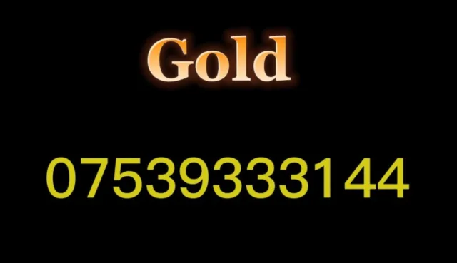 VIP Gold numero di cellulare scheda SIM facile memorabile platino diamanti business