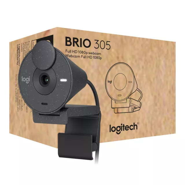 Logitech W128281626 960-001469 Brio 305 Webcam 2 Mp 1920 X  1080 Pixels Usb- ~E~