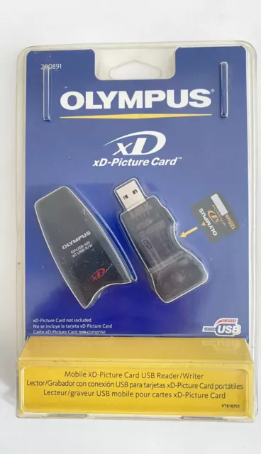 SEALED NEW Olympus Camedia MAUSB-100, USB Stick For Reading XD Picture Cards