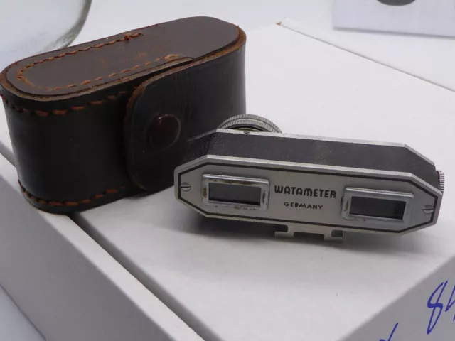 Wata Watámetro Alemania Conectable Zapatos Flash Telémetro con Estuche Funcionando