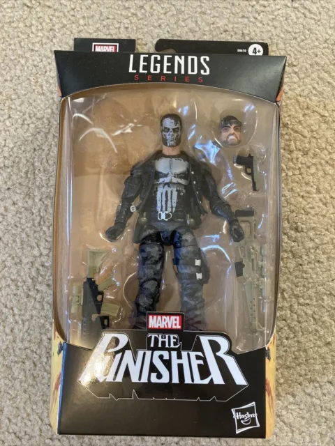 Marvel Legends Hasbro THE PUNISHER 6" Action Figure 80th ANNIVERSARY