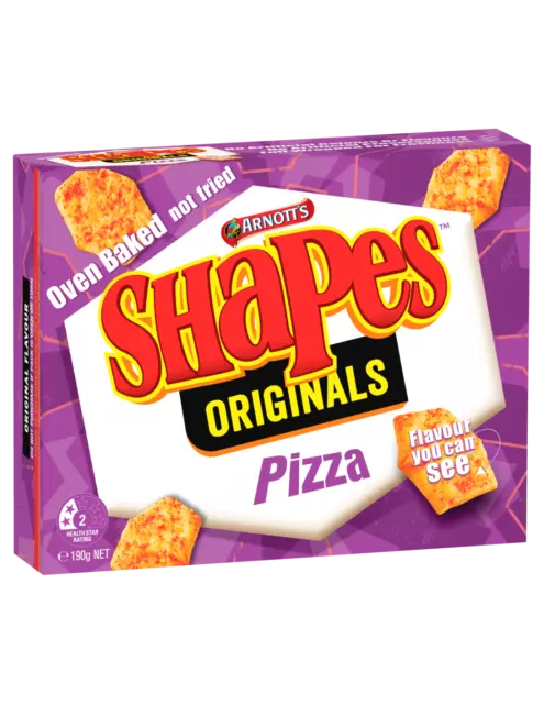 Arnotts Shapes Original Pizza 190g