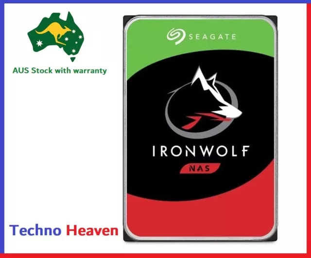 Seagate 4TB 8TB 10TB 16TB 20TB HDD IronWolf 3.5" Internal NAS Hard Disk Drive