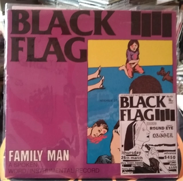 BLACK FLAG - Family Man LP - vinyl NEW! £28.00 - PicClick UK