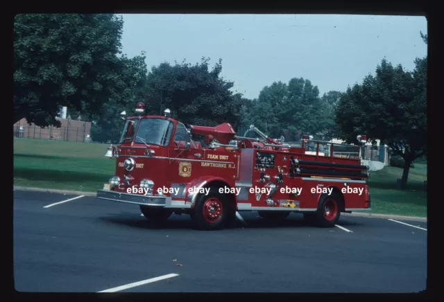 Hawthorne NJ 1961 Seagrave pumper Fire Apparatus Slide