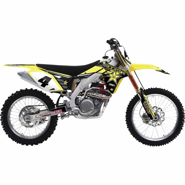 Factory Effex 19-07430 Rockstar Energy Drink 2016 Graphics Kit - Yellow