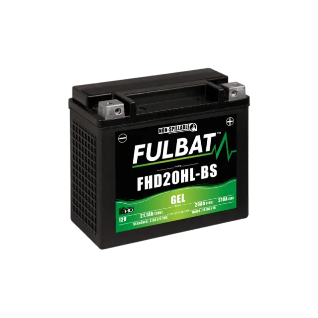 Batterie Fulbat FHD20HL-BS gel 12 V pour Harley Davidson