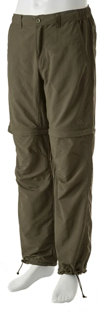 Trakker Quick Dry Green Zip Off Combat Trousers Fishing Clothing - All Sizes