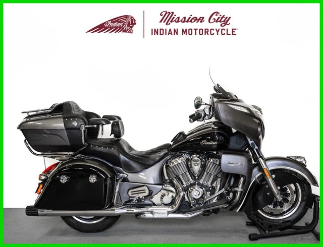 2017 Indian Roadmaster Steel Gray Over Thunder Black