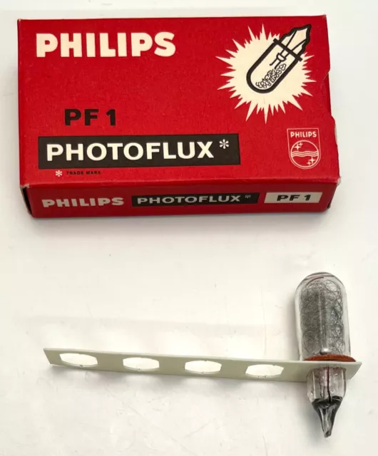 Blitz Lampe Philips PF1 PhotoFlux in Originalverpackung