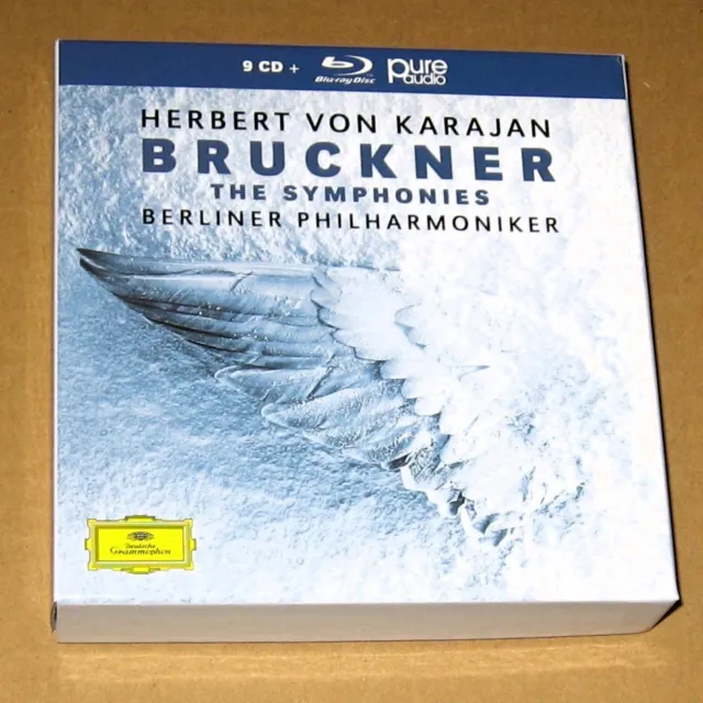 Bruckner: Die Symphonien HERBERT VON KARAJAN [9CD + Blu-ray Audio]