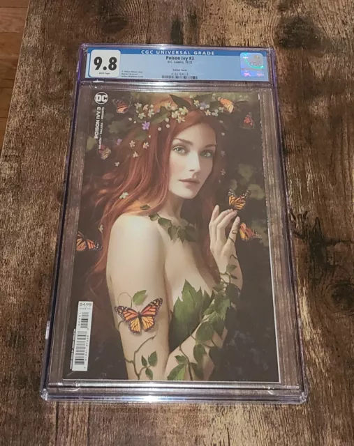 Poison Ivy #3 CGC 9.8 Graded Joshua Middleton Variant Cover DC Comics 2022