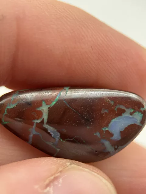 Boulder Opal Poliert 12,0 ct Mit Farbspiel