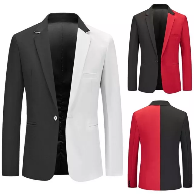 Costume d'affaires sophistiqué pour hommes coupe mince blazer fête de mariage