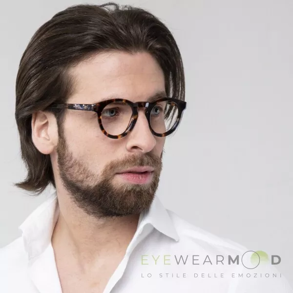 Montatura per Occhiali da vista  uomo donna in Acetato stile Moscot Mod. A53