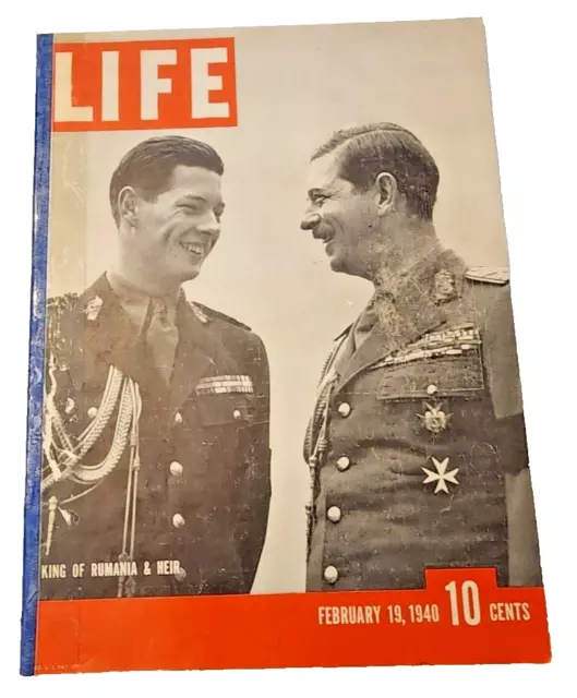 February 19, 1940 LIFE Magazine 1940s Advertising ad FREE SHIP Feb 2 18 20