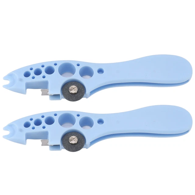 2PCS PLASTIC AMPOULE Bottle Opener Fish Shape Multifunctional Device