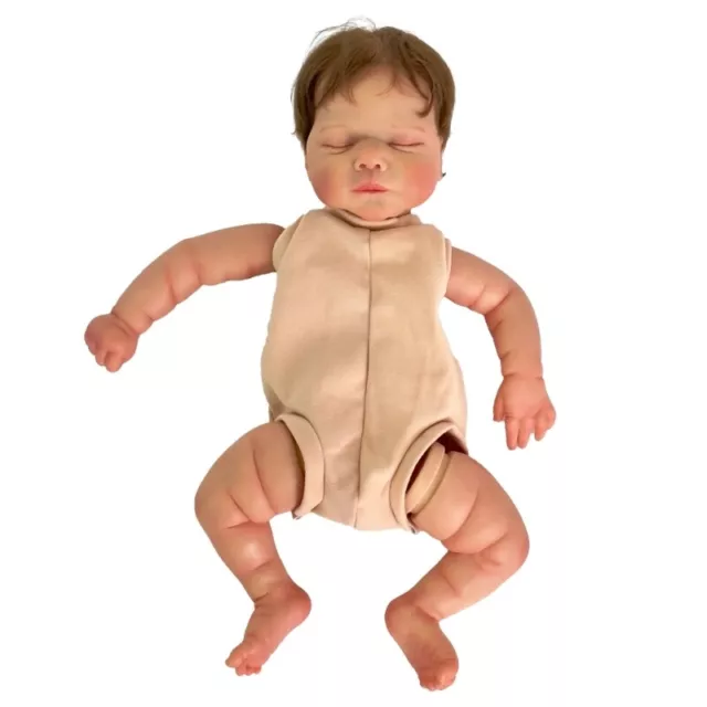 19in Soft Handmade Doll Kits Reborns Model Kits Toy Unfinish Baby Doll