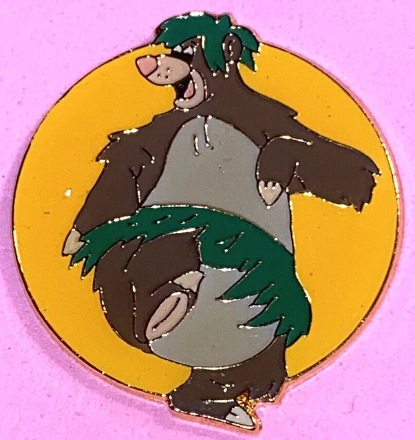 DISNEY CHANNEL 1993 10Th Anniversary Baloo From Jungle Book In A Grass