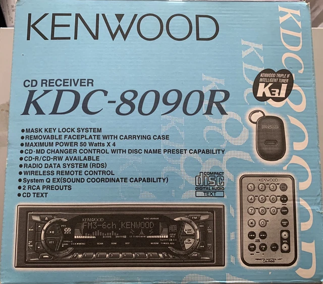 Câble ISO Autoradio Pour Autoradios Kenwood - Compatible KDC-8070R, KDC-8090R, Etc., Neuf