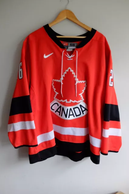 Canada NHL Ice Hockey Nike Red jersey | Sz.56 /2XL  Martin St. Louis *stained