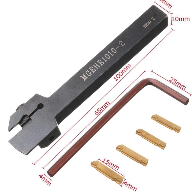 Support Tournant Tour Outil Coupe Off Insert MGMN200 MGEHR1010-2 Kit de Rechange