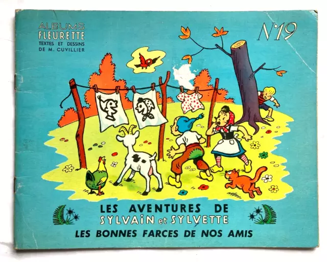 SYLVAIN et SYLVETTE N° 19 - les bonnes farces de nos amis - FLEURUS 1964