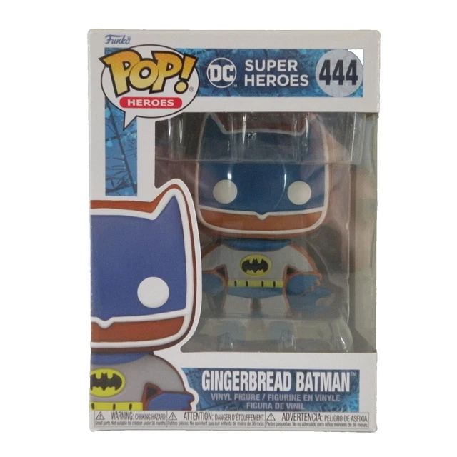 Funko Pop! Heroes DC Super Heroes 444 Gingerbread Batman New in Box Holiday