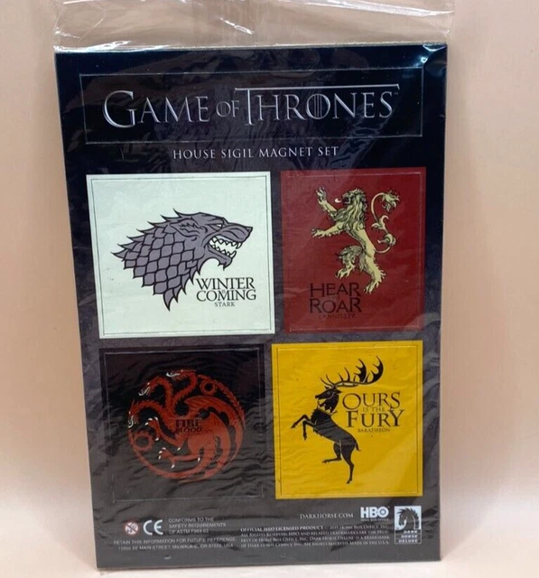 GAME OF THRONES House Sigil Magnet Set $7.00 - PicClick