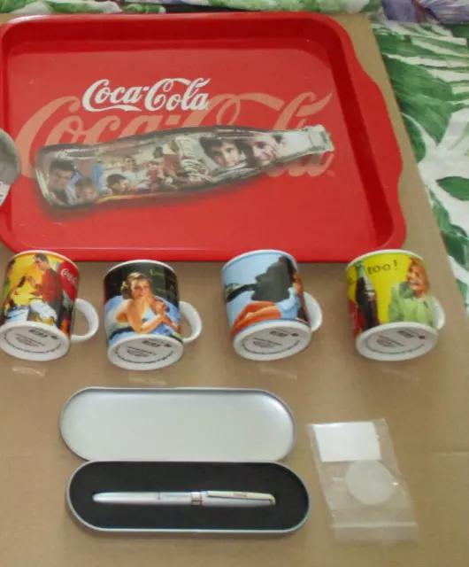 Aus meiner Coca Cola Sammlung siehe Bilder 1 Coca Cola Tablet ca.L38.cm--B.29.cm