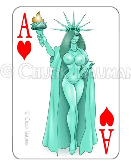 JESSICA RABBIT STATUE of Liberty playing card decal sexy pin-up babe  sticker R £4.71 - PicClick UK