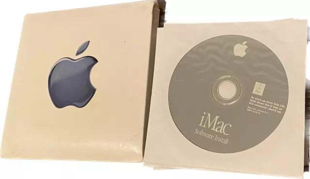 Imac G3 DV slot loading CDs untested set os9 and restore apple mac macintosh