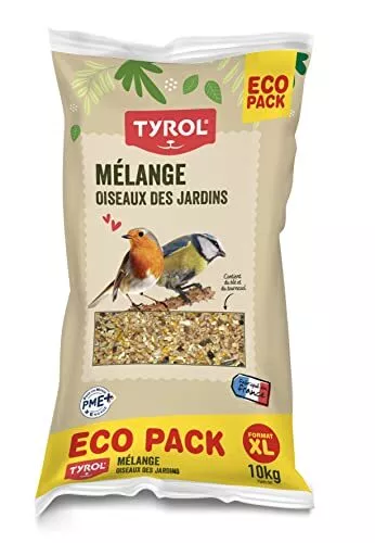 Tyrol - Mélange de Graines Oiseaux du Ciel et Oiseaux Sauvages 10kg - Nourriture